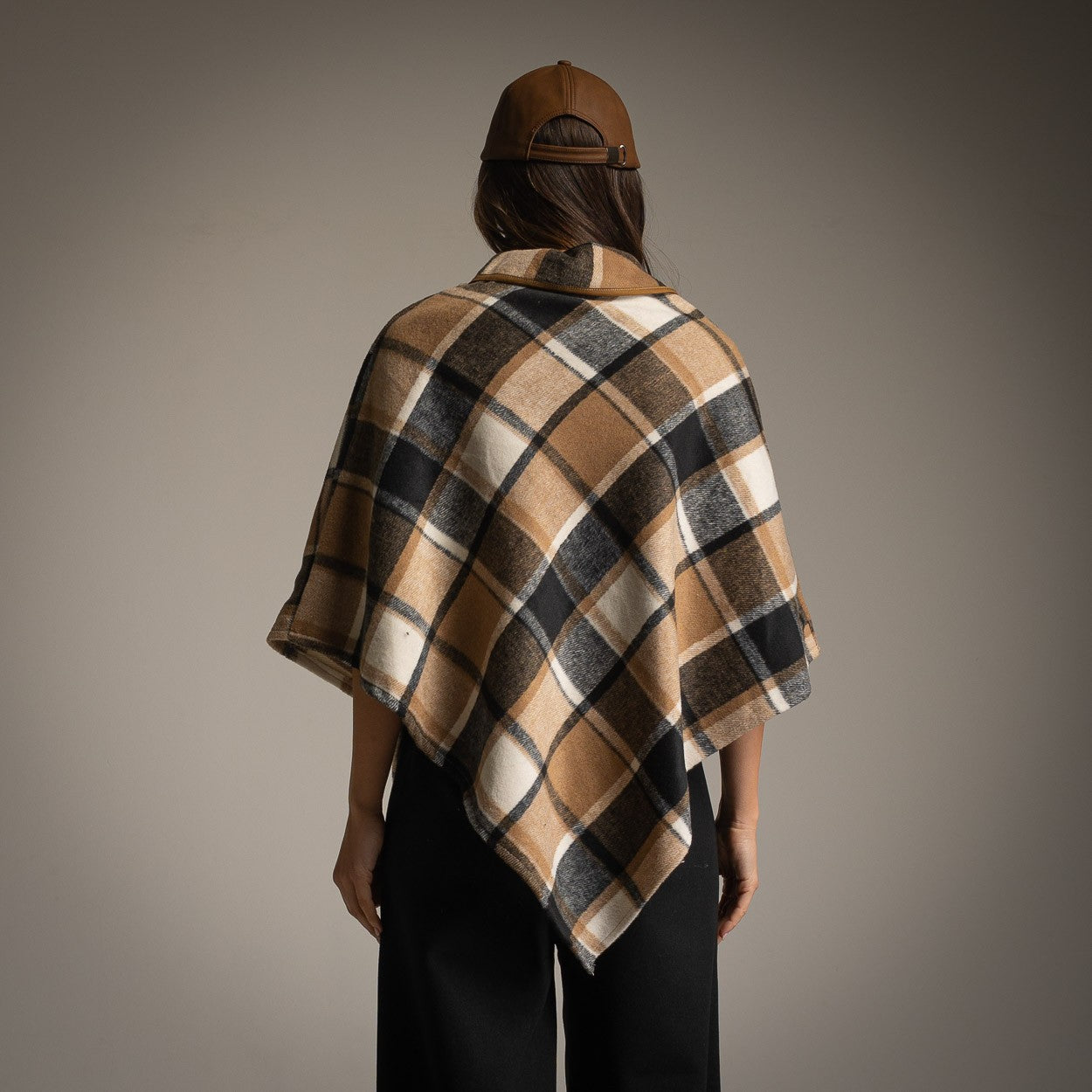 ALBA PONCHO BEIGE