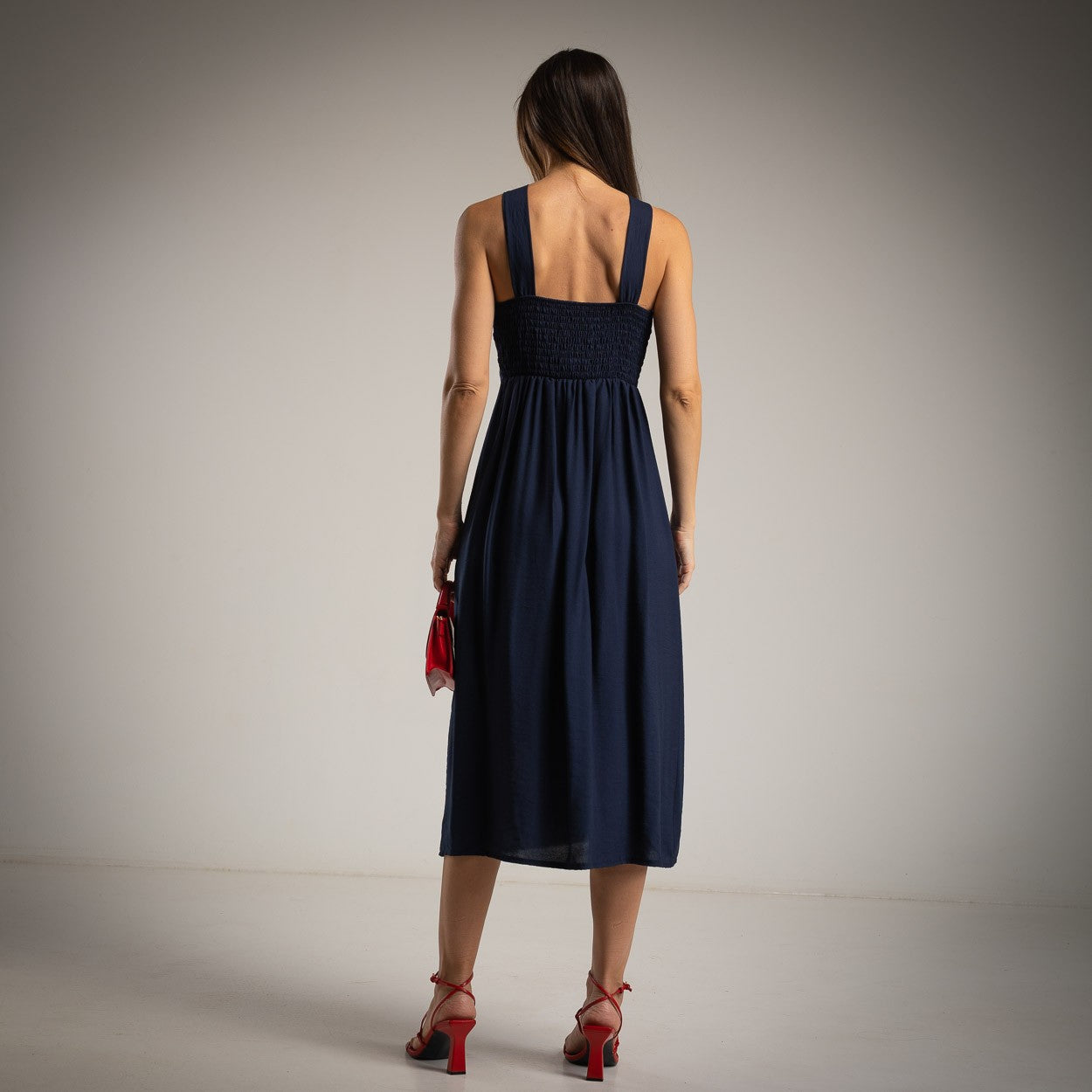 ALBA DRESS BLUE