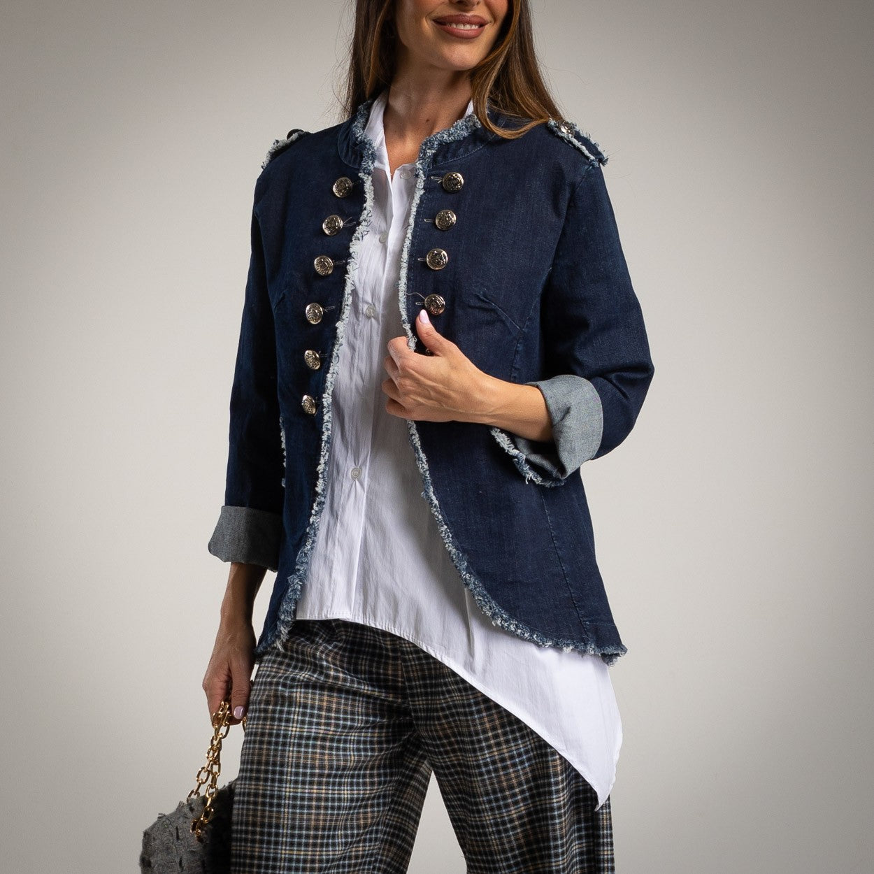 MILITARY JACKET DENIM