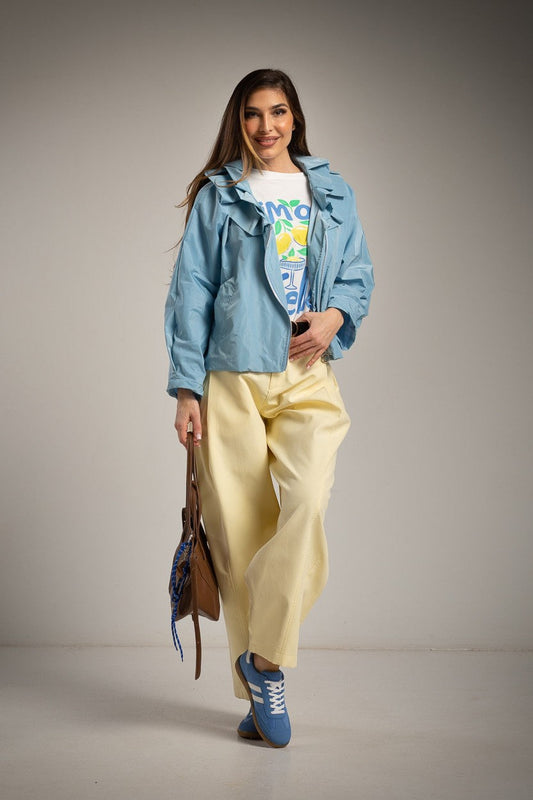 Z. ALBA RAINCOAT BLUE