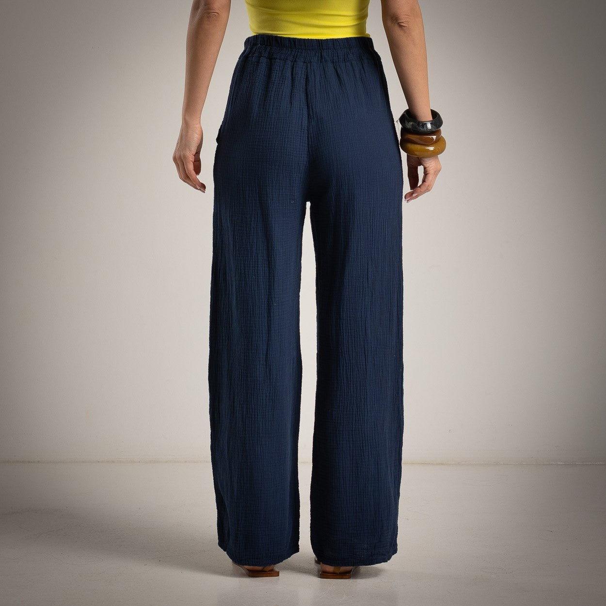 COTTON PANT BLUE