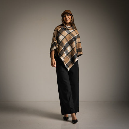 ALBA PONCHO BEIGE