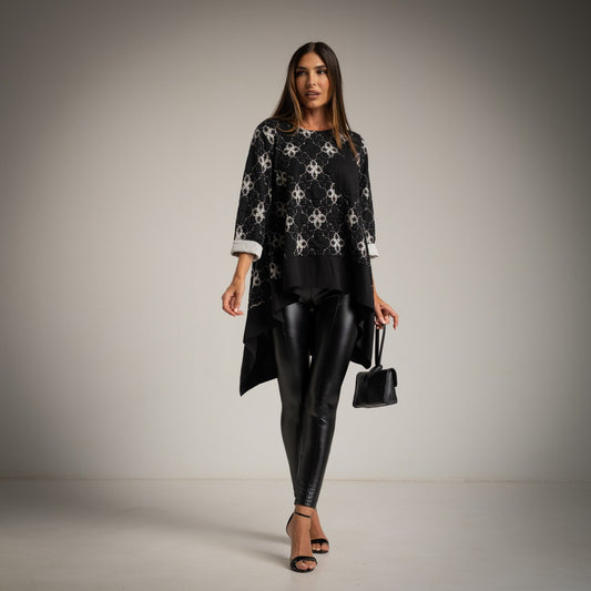 ALBA LONG PULL BLACK