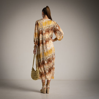 ALBA DRESS GOLD