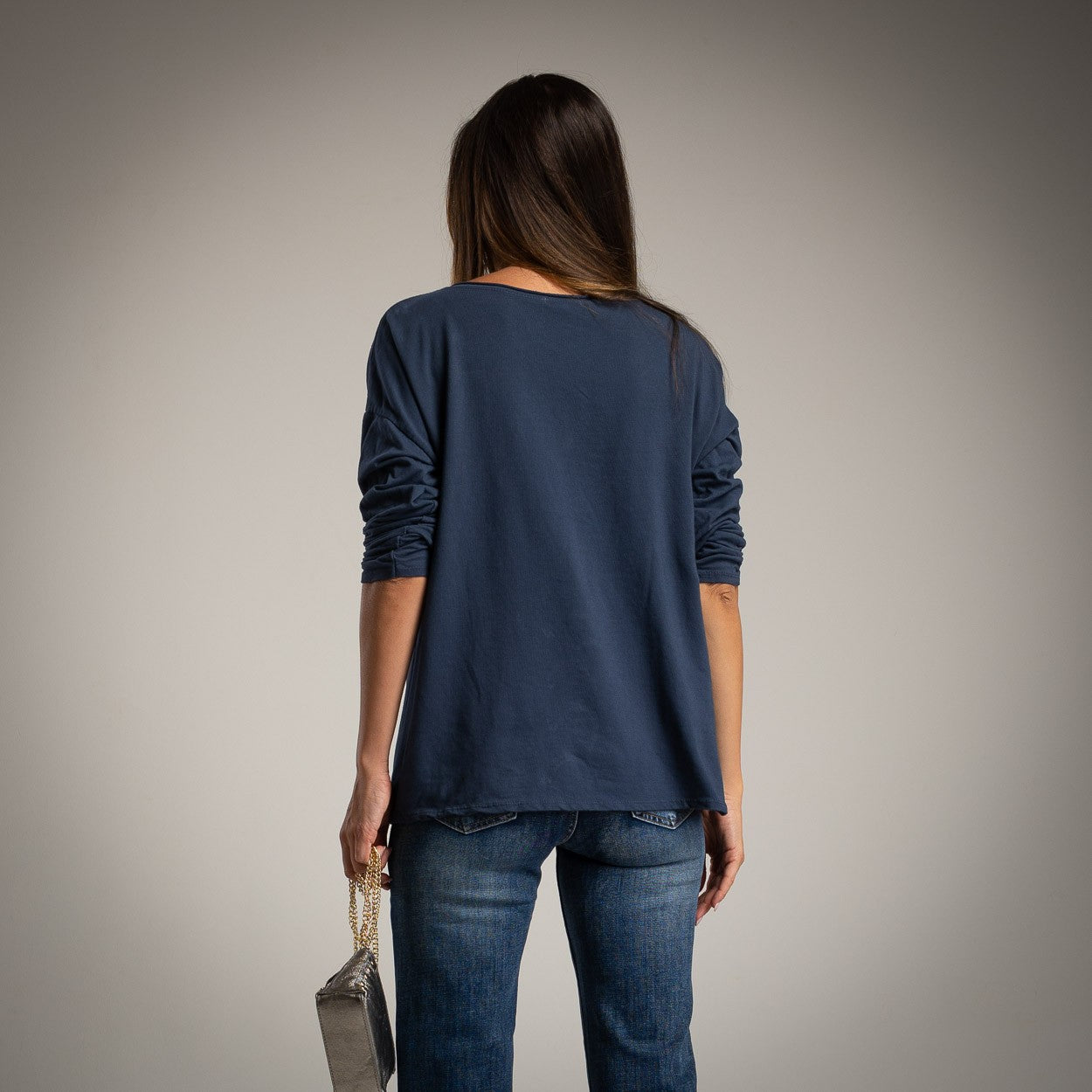 ALBA LOVE T_SHIRT NAVY BLUE