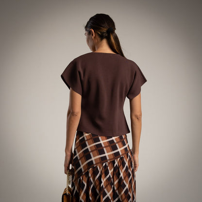 JAPAN VEST BORDEAUX