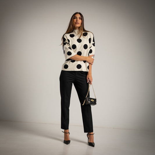 ALBA DOT PULL WHITE