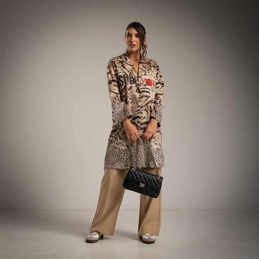 LION COAT TAUPE