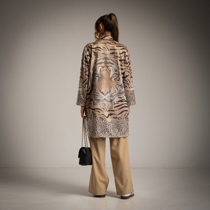 LION COAT TAUPE