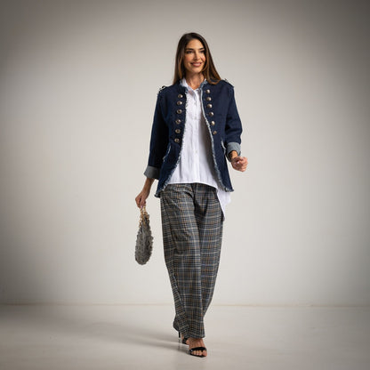 MILITARY JACKET DENIM