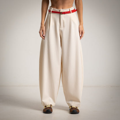 BALLOON PANTS BEIGE