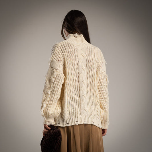 FLARED PULL BEIGE