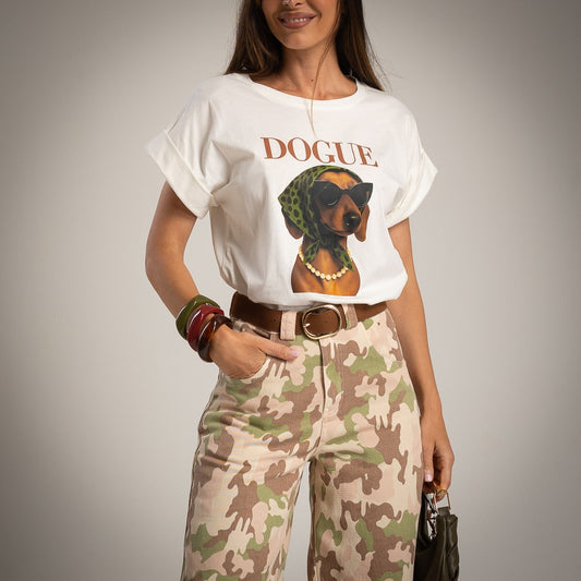 DOG T-SHIRT WHITE