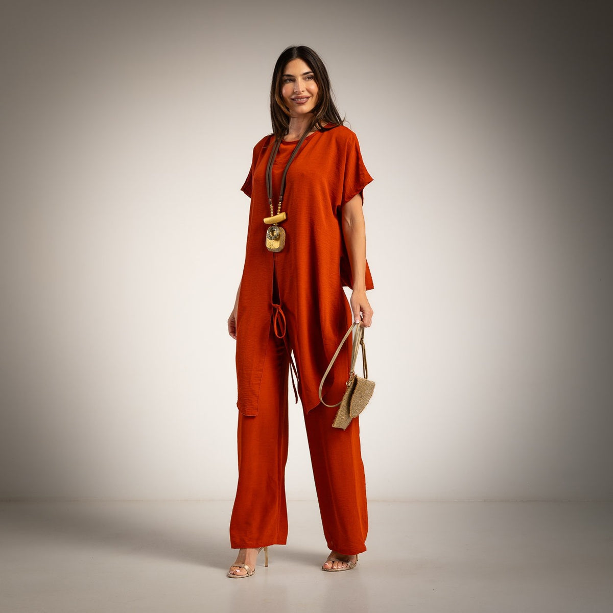 TUNIQ SET TERRACOTTA