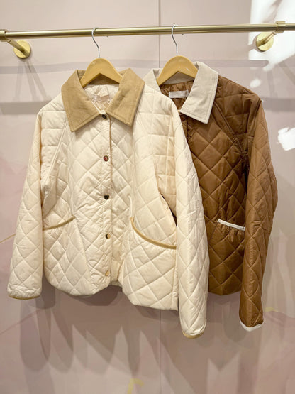 COLLAR JACKET CREME