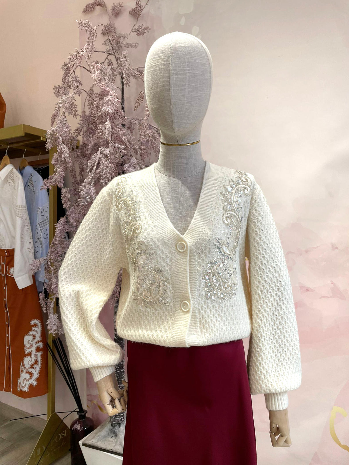 EMILE CARDIGAN BEIGE
