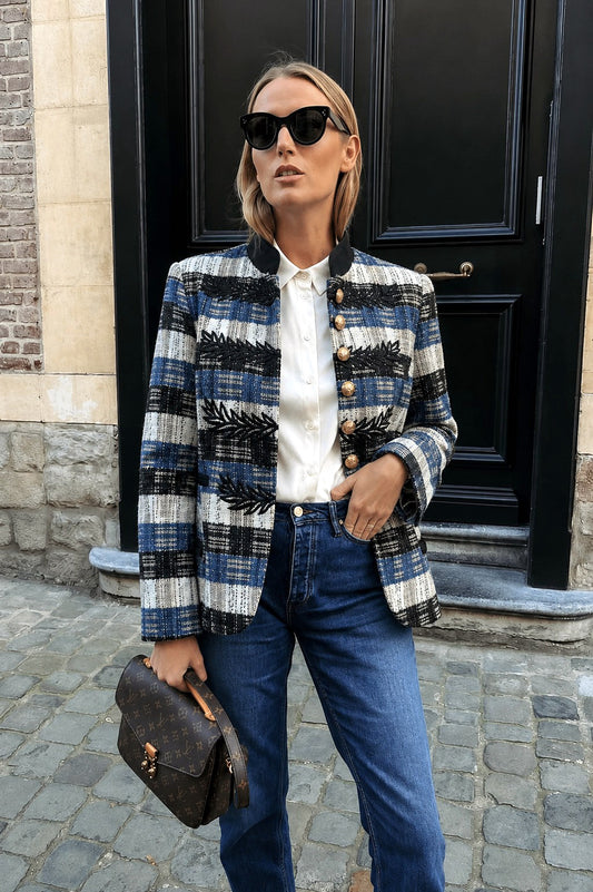JACINTA JACKET BLUE